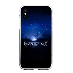 Чехол для iPhone XS Max матовый с принтом Evanescence звездное небо в Белгороде, Силикон | Область печати: задняя сторона чехла, без боковых панелей | Тематика изображения на принте: evanescence | альтернативный | готик | группа | джен маджура | исчезновение | метал | ню | рок | синий | тим маккорд | трой маклоухорн | уилл хант | хард | эванесенс | эми ли