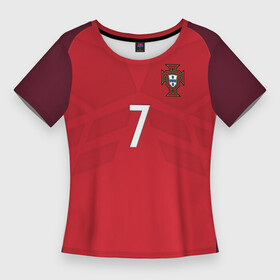 Женская футболка 3D Slim с принтом Ronaldo 17 18 в Белгороде,  |  | confederation | cristiano | cup | euro | portugal | ronaldo | world | европы | конфедераций | криштиану | кубок | мира | португалия | роналду | чемпионат
