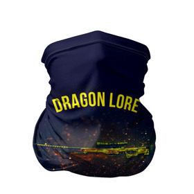 Бандана-труба 3D с принтом Dragon Lore в Белгороде, 100% полиэстер, ткань с особыми свойствами — Activecool | плотность 150‒180 г/м2; хорошо тянется, но сохраняет форму | cs | cs go | csgo | go | го | контр страйк | контра | кс | кс го | ксго | спецназ | террористы