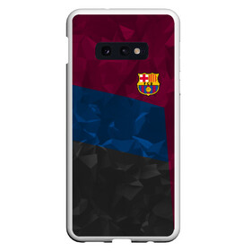 Чехол для Samsung S10E с принтом FC Barcelona 2018 Abstract в Белгороде, Силикон | Область печати: задняя сторона чехла, без боковых панелей | fc | fc barcelona | fcb | fly emirates | ronaldo | абстракция | барселона | геометрия | зож | клуб | линии | месси | модные | мяч | реал мадрид | спорт | спортивные | тренды | футбол | футбольный клуб | эмблема