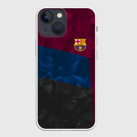 Чехол для iPhone 13 mini с принтом FC BARCELONA ABSTRACT | БАРСЕЛОНА в Белгороде,  |  | fc | fc barcelona | fcb | fly emirates | ronaldo | абстракция | барселона | геометрия | зож | клуб | линии | месси | модные | мяч | реал мадрид | спорт | спортивные | тренды | футбол | футбольный клуб | эмблема