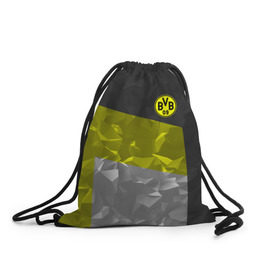 Рюкзак-мешок 3D с принтом Borussia Dortmund 2018 в Белгороде, 100% полиэстер | плотность ткани — 200 г/м2, размер — 35 х 45 см; лямки — толстые шнурки, застежка на шнуровке, без карманов и подкладки | боруссия | дортмунд