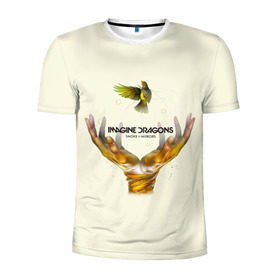 Мужская футболка 3D спортивная с принтом Руки с птичкой Imagine Dragons в Белгороде, 100% полиэстер с улучшенными характеристиками | приталенный силуэт, круглая горловина, широкие плечи, сужается к линии бедра | альтернативный | американская | группа | драгонс | имеджин | инди | индирок | поп | рок | электроник