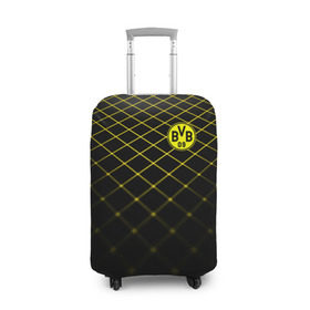 Чехол для чемодана 3D с принтом Borussia Dortmund 2018 line в Белгороде, 86% полиэфир, 14% спандекс | двустороннее нанесение принта, прорези для ручек и колес | borussia | fc | football | football club | sport | боруссия | спорт | спортивные | униформа | фирменные цвета | фк | футбол | футбольный клуб