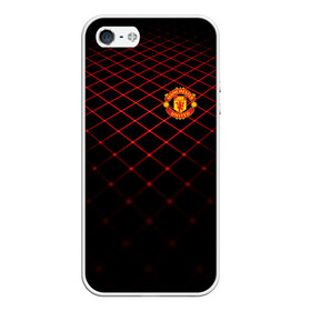 Чехол для iPhone 5/5S матовый с принтом Manchester United 2018 Line в Белгороде, Силикон | Область печати: задняя сторона чехла, без боковых панелей | emirates | fc | manchester united | абстракция | геометрия | зож | клуб | линии | манчестер юнайтед | модные | мяч | россии | спорт | спортивные | стиль | тренды | футбол | футбольный клуб | экстрим | эмблема