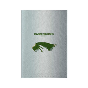 Обложка для паспорта матовая кожа с принтом Imagine Dragons Demons в Белгороде, натуральная матовая кожа | размер 19,3 х 13,7 см; прозрачные пластиковые крепления | альтернативный | американская | группа | драгонс | имеджин | инди | индирок | поп | рок | электроник