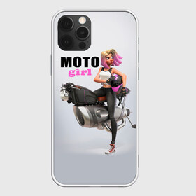 Чехол для iPhone 12 Pro Max с принтом Moto Girl в Белгороде, Силикон |  | Тематика изображения на принте: girl | moto | motorcycle | аниме | байк | байкер | девушка | мото | мотоцикл