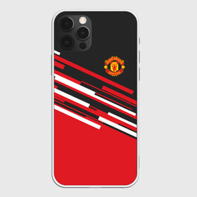 Чехол для iPhone 12 Pro Max с принтом МАНЧЕСТЕР ЮНАЙТЕД | FCMU | MANCHESTER UNITED в Белгороде, Силикон |  | emirates | fc | manchester united | абстракция | геометрия | зож | клуб | линии | манчестер юнайтед | модные | мяч | россии | спорт | спортивные | стиль | тренды | футбол | футбольный клуб | экстрим | эмблема