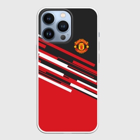 Чехол для iPhone 13 Pro с принтом МАНЧЕСТЕР ЮНАЙТЕД | FCMU | MANCHESTER UNITED в Белгороде,  |  | emirates | fc | manchester united | абстракция | геометрия | зож | клуб | линии | манчестер юнайтед | модные | мяч | россии | спорт | спортивные | стиль | тренды | футбол | футбольный клуб | экстрим | эмблема