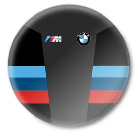 Значок с принтом BMW 2018 Sport в Белгороде,  металл | круглая форма, металлическая застежка в виде булавки | bmw | автомобиль | автомобильные | бмв | марка | машины | патриот | флаг