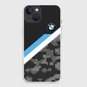 Чехол для iPhone 13 с принтом BMW 2018 Black military в Белгороде,  |  | Тематика изображения на принте: bmw | автомобиль | автомобильные | бмв | марка | машины | флаг