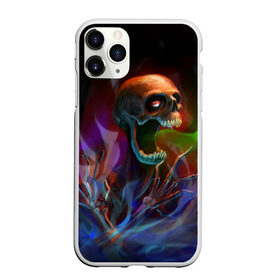 Чехол для iPhone 11 Pro матовый с принтом Skull в Белгороде, Силикон |  | halloween | pumpkin | witch | ведьма | демон | кот | тыква | хэллоуин | череп