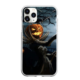Чехол для iPhone 11 Pro матовый с принтом Jack в Белгороде, Силикон |  | halloween | pumpkin | witch | ведьма | демон | кот | тыква | хэллоуин | череп