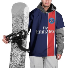 Накидка на куртку 3D с принтом PSG 2018 Original #1 в Белгороде, 100% полиэстер |  | fc | fly emirates | paris | psg | лого | париж | псж | спорт | спортивные | фк | футбольный клуб