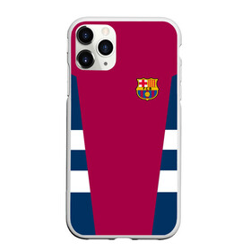 Чехол для iPhone 11 Pro матовый с принтом FC Barcelona 2018 Vintage в Белгороде, Силикон |  | fc | fc barcelona | fcb | fly emirates | ronaldo | абстракция | барселона | геометрия | зож | клуб | линии | месси | модные | мяч | реал мадрид | спорт | спортивные | тренды | футбол | футбольный клуб | эмблема