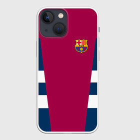 Чехол для iPhone 13 mini с принтом FC Barcelona 2018 Vintage в Белгороде,  |  | fc | fc barcelona | fcb | fly emirates | ronaldo | абстракция | барселона | геометрия | зож | клуб | линии | месси | модные | мяч | реал мадрид | спорт | спортивные | тренды | футбол | футбольный клуб | эмблема