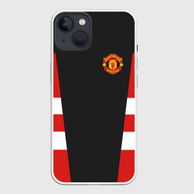 Чехол для iPhone 13 с принтом Manchester United Vintage 2018 в Белгороде,  |  | emirates | fc | manchester united | абстракция | геометрия | зож | клуб | линии | манчестер юнайтед | модные | мяч | россии | спорт | спортивные | стиль | тренды | футбол | футбольный клуб | экстрим | эмблема