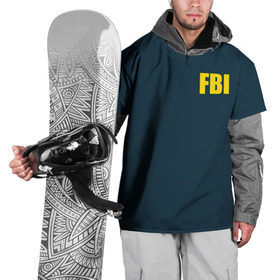 Накидка на куртку 3D с принтом FBI в Белгороде, 100% полиэстер |  | fbi jacket | special forces | спецслужбы | фбр | федеральное бюро расследований