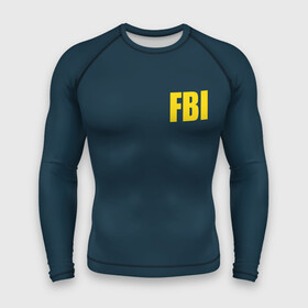 Мужской рашгард 3D с принтом FBI в Белгороде,  |  | fbi jacket | special forces | спецслужбы | фбр | федеральное бюро расследований