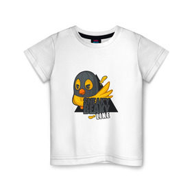 Детская футболка хлопок с принтом CS:GO Sneaky Beaky Like в Белгороде, 100% хлопок | круглый вырез горловины, полуприлегающий силуэт, длина до линии бедер | Тематика изображения на принте: cs:go sneaky beaky like