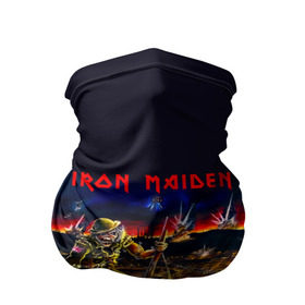 Бандана-труба 3D с принтом Боец Iron Maiden в Белгороде, 100% полиэстер, ткань с особыми свойствами — Activecool | плотность 150‒180 г/м2; хорошо тянется, но сохраняет форму | iron maiden | адриан смит | айрон мейден | война | группа | дэйв мюррей | железная дева | ирон майден | метал | мрачный | музыка | песни | рок | солдат | стив харрис | тяжелый | хеви | хевиметал