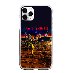 Чехол для iPhone 11 Pro Max матовый с принтом Боец Iron Maiden в Белгороде, Силикон |  | iron maiden | адриан смит | айрон мейден | война | группа | дэйв мюррей | железная дева | ирон майден | метал | мрачный | музыка | песни | рок | солдат | стив харрис | тяжелый | хеви | хевиметал
