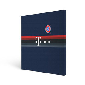 Холст квадратный с принтом FC Bayern 2018 Original #5 в Белгороде, 100% ПВХ |  | bayern | fly fc | бавария | спорт | футбольный клуб