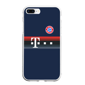 Чехол для iPhone 7Plus/8 Plus матовый с принтом FC Bayern 2018 Original #5 в Белгороде, Силикон | Область печати: задняя сторона чехла, без боковых панелей | bayern | fly fc | бавария | спорт | футбольный клуб