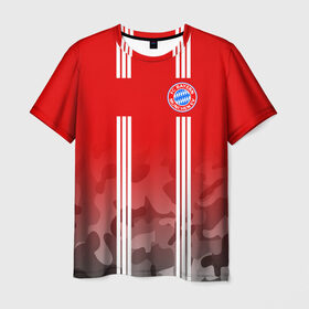 Мужская футболка 3D с принтом FC Bayern 2018 Original #7 в Белгороде, 100% полиэфир | прямой крой, круглый вырез горловины, длина до линии бедер | bayern | fly fc | бавария | спорт | футбольный клуб
