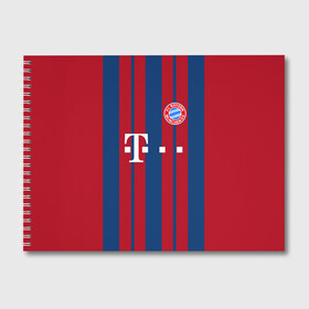 Альбом для рисования с принтом FC Bayern 2018 Original #8 в Белгороде, 100% бумага
 | матовая бумага, плотность 200 мг. | bayern | fly fc | бавария | спорт | футбольный клуб