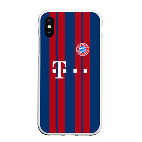 Чехол для iPhone XS Max матовый с принтом FC Bayern 2018 Original #8 в Белгороде, Силикон | Область печати: задняя сторона чехла, без боковых панелей | bayern | fly fc | бавария | спорт | футбольный клуб