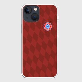 Чехол для iPhone 13 mini с принтом FC Bayern 2018 Original 10 в Белгороде,  |  | Тематика изображения на принте: bayern | fly fc | бавария | геометрия | спорт | футбольный клуб