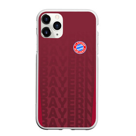Чехол для iPhone 11 Pro матовый с принтом FC Bayern 2018 Original #12 в Белгороде, Силикон |  | bayern | fly fc | бавария | спорт | футбольный клуб