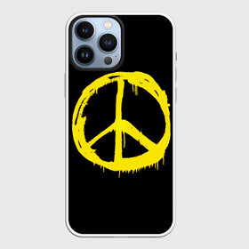 Чехол для iPhone 13 Pro Max с принтом Peace в Белгороде,  |  | peace | vppdgryphon | арт | краска | мирный | миролюбивый | пацифик | прикольные | хиппи | цветные