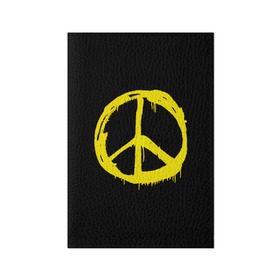 Обложка для паспорта матовая кожа с принтом Peace в Белгороде, натуральная матовая кожа | размер 19,3 х 13,7 см; прозрачные пластиковые крепления | peace | vppdgryphon | арт | краска | мирный | миролюбивый | пацифик | прикольные | хиппи | цветные
