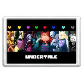 Магнит 45*70 с принтом Undertale в Белгороде, Пластик | Размер: 78*52 мм; Размер печати: 70*45 | Тематика изображения на принте: undertale