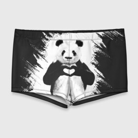 Мужские купальные плавки 3D с принтом Panda love в Белгороде, Полиэстер 85%, Спандекс 15% |  | Тематика изображения на принте: 14 февраля | love | panda | panda love | день святого валентина | любовь | панда