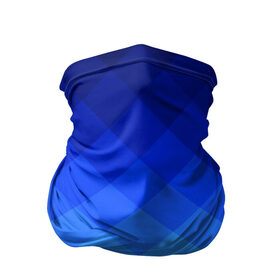 Бандана-труба 3D с принтом Blue geometria в Белгороде, 100% полиэстер, ткань с особыми свойствами — Activecool | плотность 150‒180 г/м2; хорошо тянется, но сохраняет форму | blue | geometria | абстракция | бирюза | бирюзовый | геометрия | куб | синий