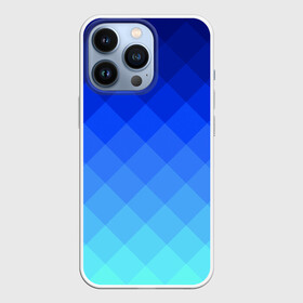Чехол для iPhone 13 Pro с принтом Blue geometria в Белгороде,  |  | Тематика изображения на принте: blue | geometria | абстракция | бирюза | бирюзовый | геометрия | куб | синий