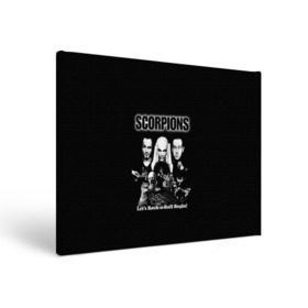 Холст прямоугольный с принтом Группа Scorpions в Белгороде, 100% ПВХ |  | Тематика изображения на принте: scorpions | группа | скорпионс | хард | хардрок
