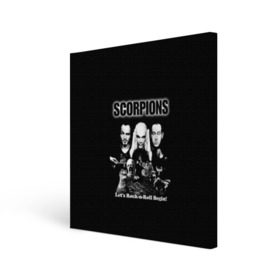 Холст квадратный с принтом Группа Scorpions в Белгороде, 100% ПВХ |  | Тематика изображения на принте: scorpions | группа | скорпионс | хард | хардрок