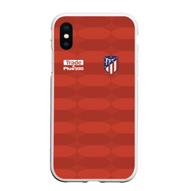 Чехол для iPhone XS Max матовый с принтом Atletico Madrid Original #10 в Белгороде, Силикон | Область печати: задняя сторона чехла, без боковых панелей | Тематика изображения на принте: атлетико мадрид | эмблема