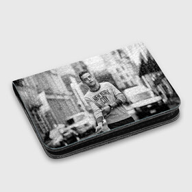 Картхолдер с принтом с принтом Rami Malek в Белгороде, натуральная матовая кожа | размер 7,3 х 10 см; кардхолдер имеет 4 кармана для карт; | mr robot | rami malek | мистер робот | рами малек