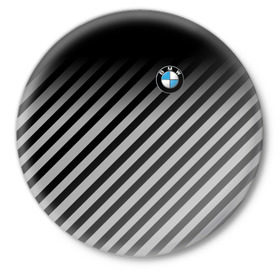 Значок с принтом BMW 2018 Black Collection в Белгороде,  металл | круглая форма, металлическая застежка в виде булавки | Тематика изображения на принте: bmw | автомобильные | бмв | машины