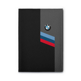 Обложка для автодокументов с принтом BMW Brand Tricolor в Белгороде, натуральная кожа |  размер 19,9*13 см; внутри 4 больших “конверта” для документов и один маленький отдел — туда идеально встанут права | bmw | автомобильные | бмв | машины