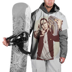 Накидка на куртку 3D с принтом Eminem Art в Белгороде, 100% полиэстер |  | art | eminem | hip hop | rap | rap god | арт | брюс | бумбокс | маршалл | мэтерс | рэп | хим хоп | эминем