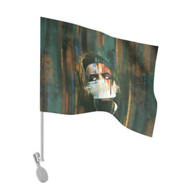 Флаг для автомобиля с принтом Sayonara boy 2 в Белгороде, 100% полиэстер | Размер: 30*21 см | allj | eldzhey | sayonaraboy | алексей узенюк | рэпер | хип хоп | элджей