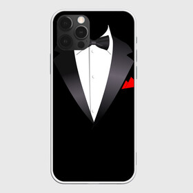 Чехол для iPhone 12 Pro Max с принтом Смокинг в Белгороде, Силикон |  | Тематика изображения на принте: жених | муж | свадьба | смокинг | смокинг для жениха