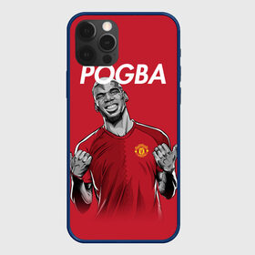 Чехол для iPhone 12 Pro с принтом Pogba Manchester United в Белгороде, силикон | область печати: задняя сторона чехла, без боковых панелей | mu | paul | pogba | манчестер юнайтед | мю | погба | форма