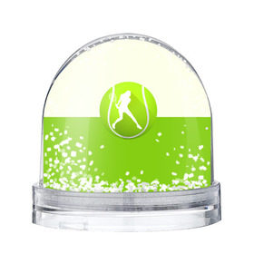 Снежный шар с принтом Теннис в Белгороде, Пластик | Изображение внутри шара печатается на глянцевой фотобумаге с двух сторон | sport | логотип | мяч | спорт | теннис